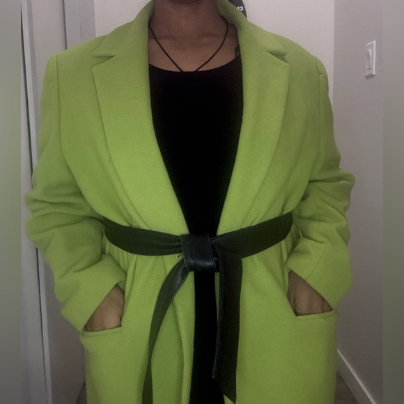Nygard Lime Green Coat - Picture 1 of 5